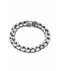 Pulsera Viceroy hombre de acero con cadena barbada ancha