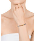 Pulsera Viceroy mujer de acero con eslabones en tres tonos
