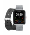 SmartWatch Viceroy 4119-00 Unisex de alumino con malla milanesa y correa de caucho negra