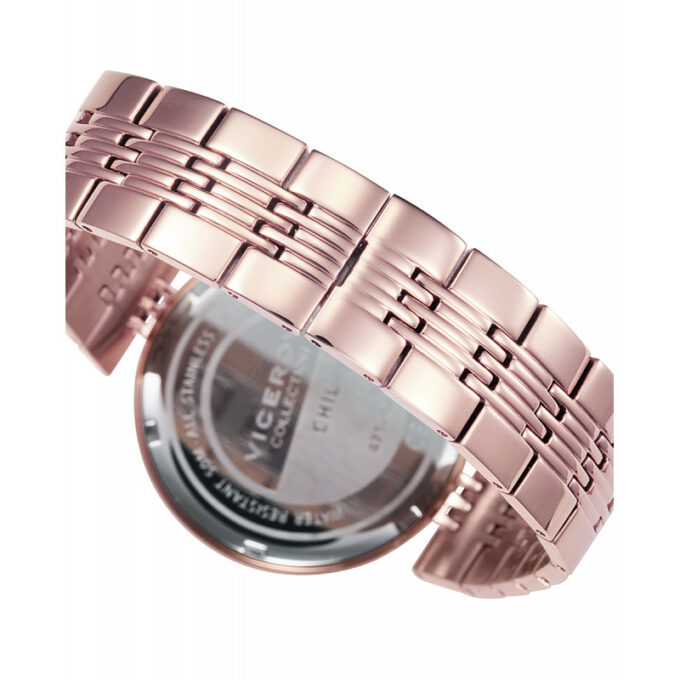 Reloj Viceroy 471242-03 de mujer con caja y brazalete de acero IP rosa