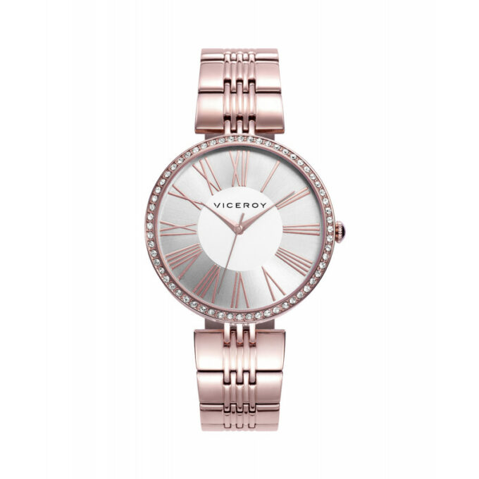 Reloj Viceroy 471242-03 de mujer con caja y brazalete de acero IP rosa