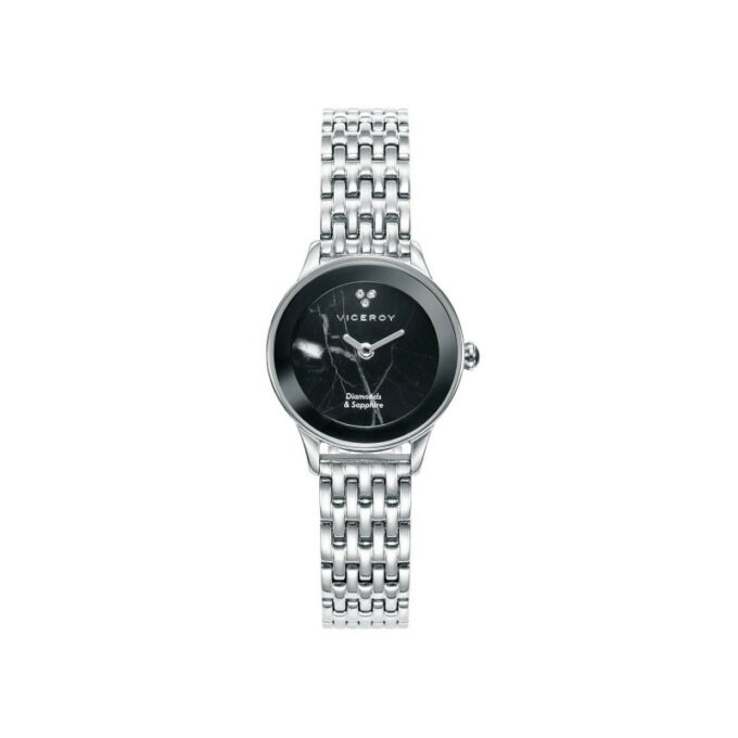 Reloj Viceroy 471128-59 de mujer en acero y esfera de mármol negra