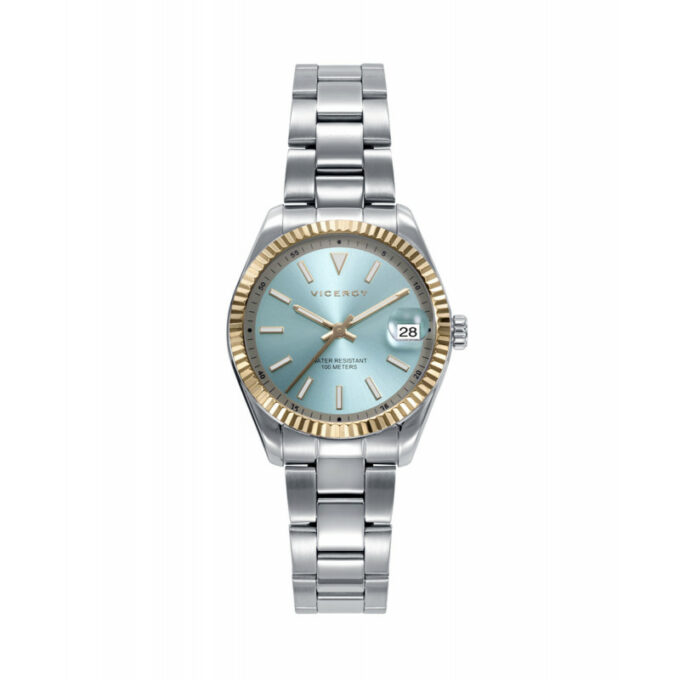 Reloj Viceroy 42438-37 de mujer en acero y esfera de color verde