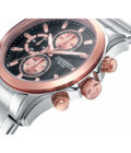 Reloj Viceroy 46669-47 de hombre cronografo en acero con esfera marrón