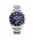 Reloj Viceroy 401017-37 de hombre cronografo en acero con esfera azul