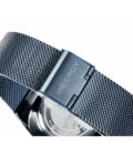 Reloj Viceroy 42327-17 de hombre multifunción en acero con malla milanesa IP azul y esfera gris