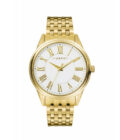 Reloj Viceroy 401151-03 de hombre en acero con IP dorado y esfera blanca.