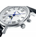 Reloj Viceroy 401031-02 de hombre en acero con correa de piel negra y esfera con fases lunares