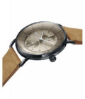 Reloj Viceroy 42367-16 de hombre multifunción en acero con correa de piel marrón y esfera gris