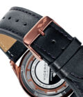 Reloj Viceroy 401049-37 de hombre en acero, correa de piel negra y esfera azul