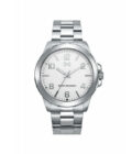 Reloj Mark Maddox HM0111-05 de hombre caja y brazalete de acero y esfera plateada