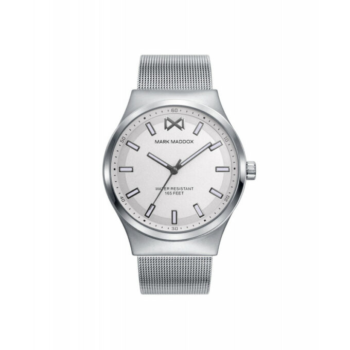 Reloj Mark Maddox HM0120-17 de hombre en acero con esfera blanca