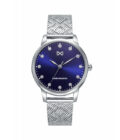 Reloj Mark Maddox MM0134-57 de mujer en acero con malla milanesa y esfera azul