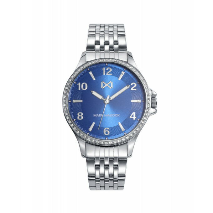 Reloj Mark Maddox MM7151-35 de mujer con caja y brazalete acero y esfera azul