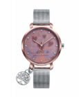 Reloj Mark Maddox MM0123-17 de mujer en acero con malla milanesa y esfera con corazones