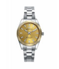 Reloj Mark Maddox MM1000-27 de mujer con caja y brazalete acero y esfera amarilla