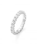 Anillo modelo riviere con diamantes