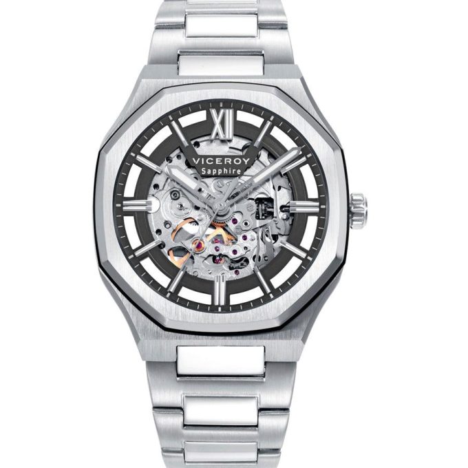 Reloj Automático Viceroy Hombre Acero Colección Laura Escanes 45013-53