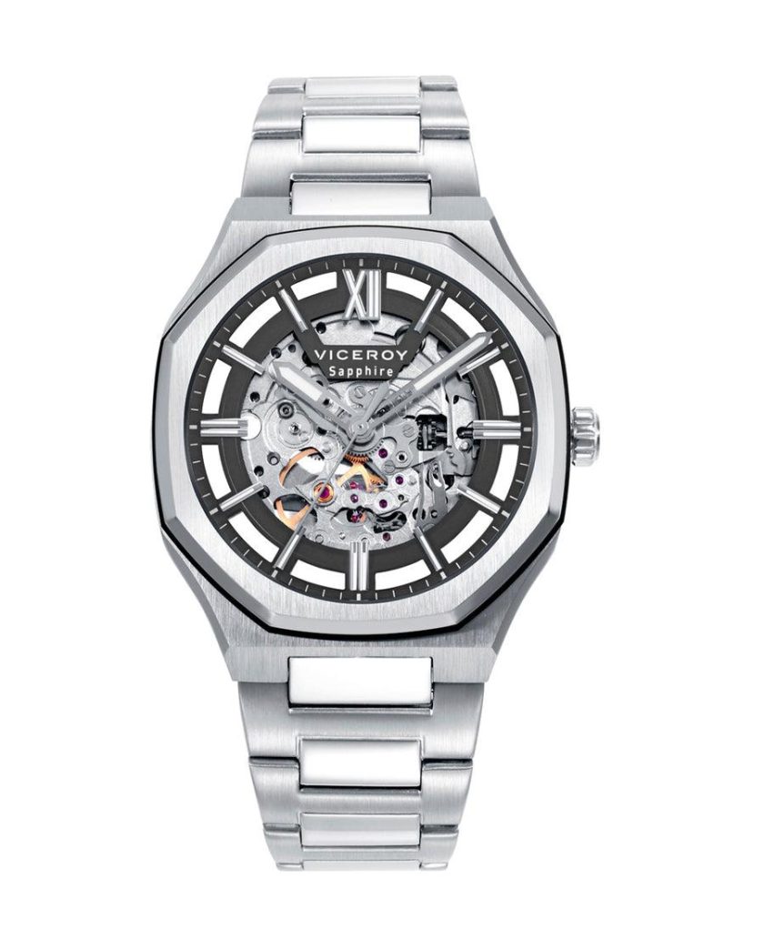 Reloj Automático Viceroy Hombre Acero Colección Laura Escanes 45013-53